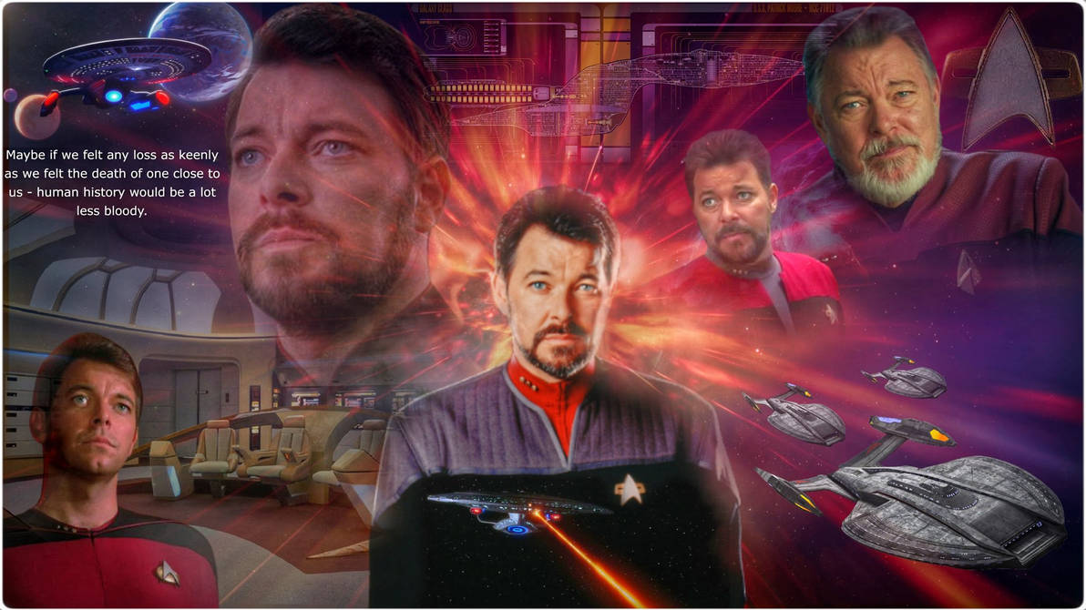 Mr Riker Vr Riker by REVO-COLLAGE on DeviantArt