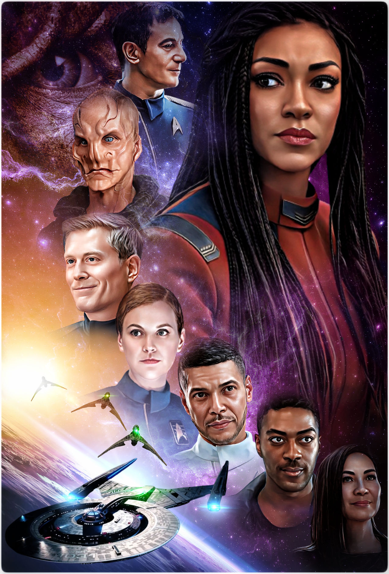 Star Trek Discovery By Revo Collage On Deviantart Star Trek Discovery By Revo Collage On Deviantart
