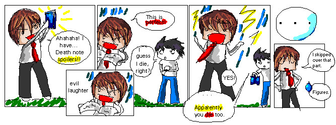 Deathnote Spoilers StupidComic