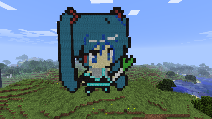 Minecraft Miku