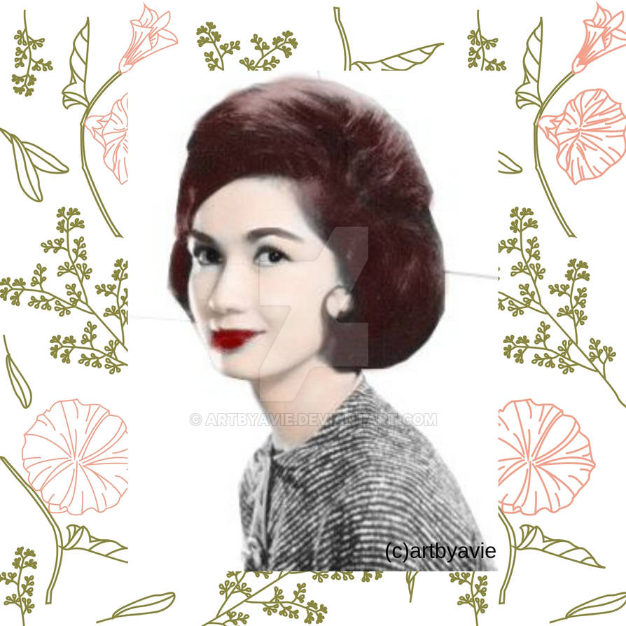 Susan Roces Colorized by artbyavie on DeviantArt