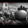 Riot Scene