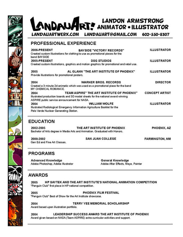 Current resume