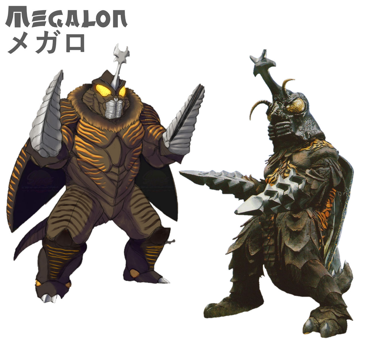 HS Megalon by NielUrios on DeviantArt