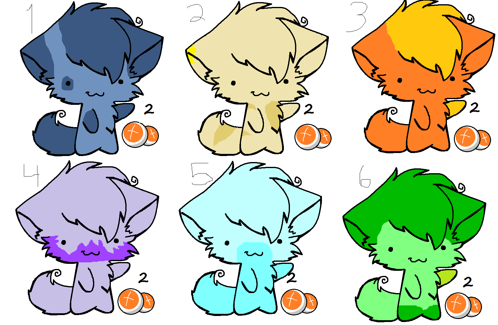 Point Cat Adoptables![OPEN]