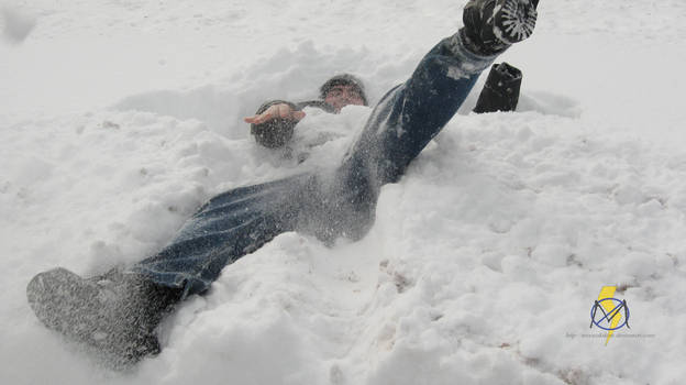 Snow Storm Break Dancer