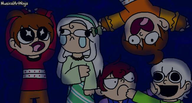 ~At the dark blue night~ by MusicalArtNinja on DeviantArt
