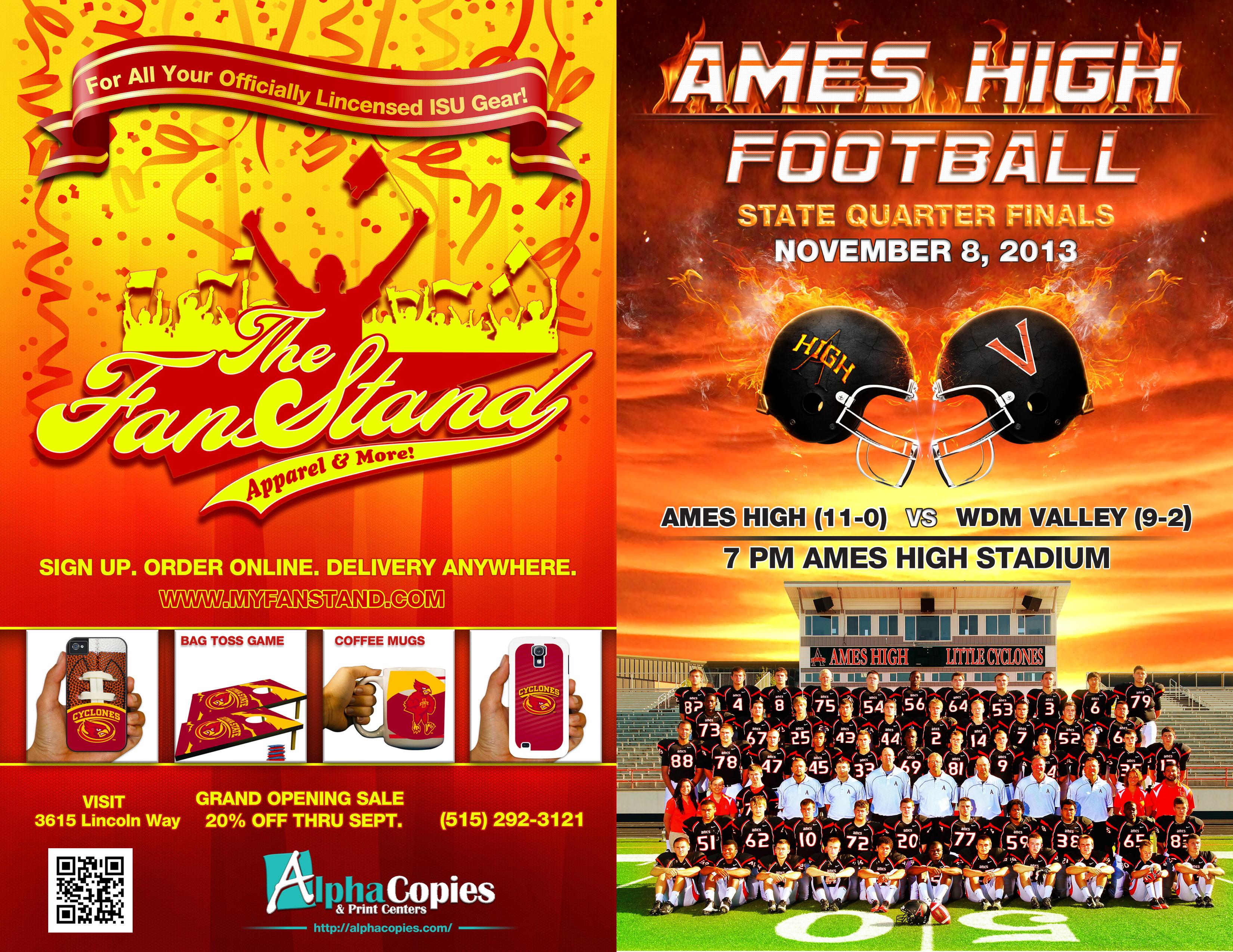 Ames High School Football by Marczsewski on DeviantArt