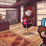 Mabel's new grappling hook