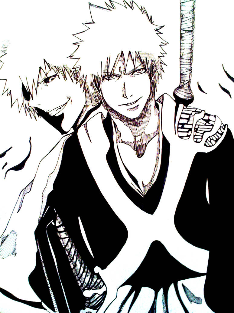 Ichigo and Zangetsu - The Blade is Me by AJ-Nair on DeviantArt