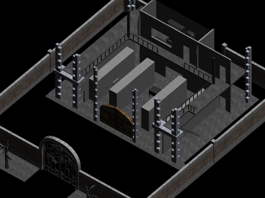 Asylum Interior Schematic