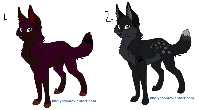 Free wolf adoptables 2 CLOSED