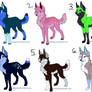 Free wolf adoptables 4 CLOSED