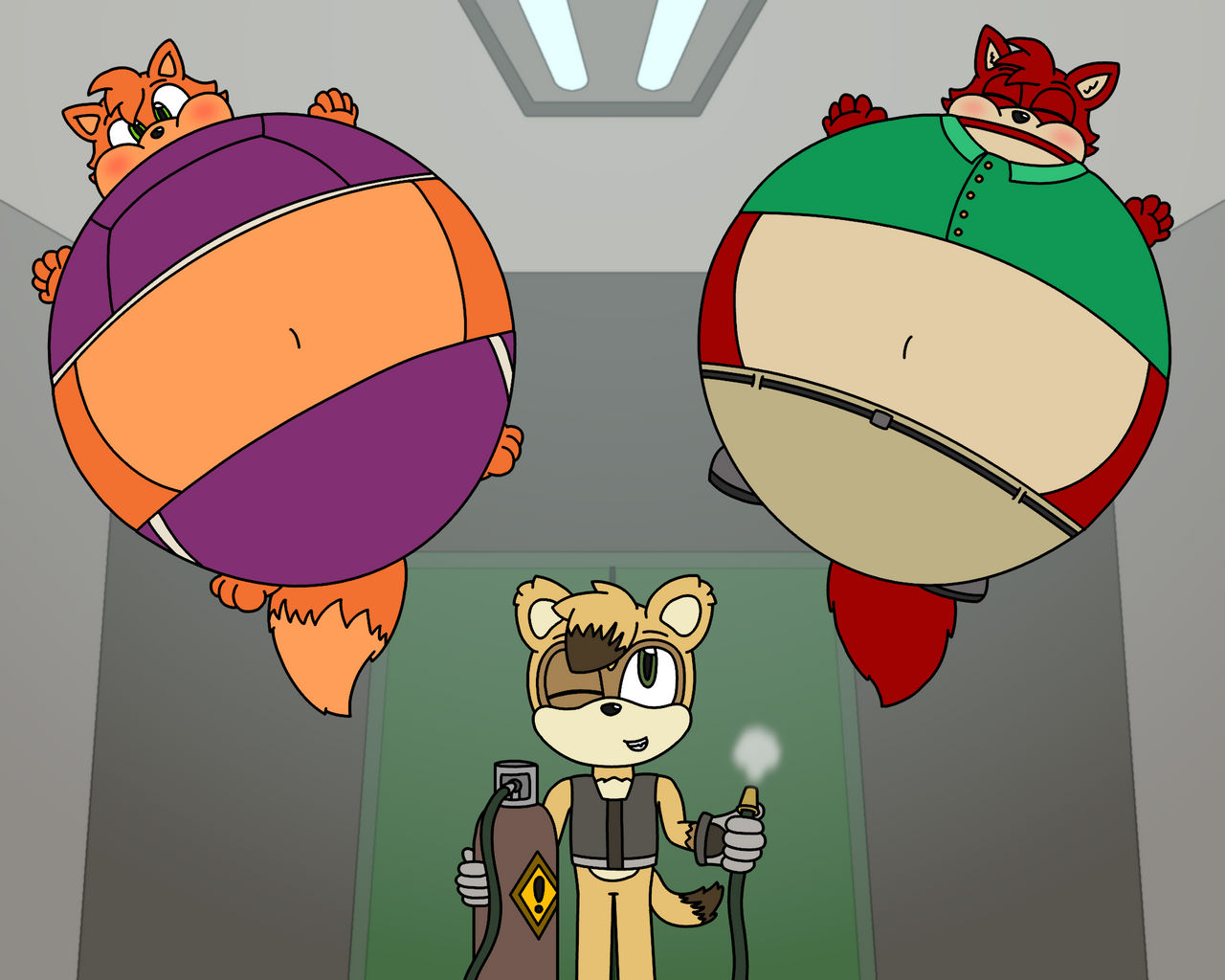 ~{OWN WORKS}~: Stoat's Airborne August Assistants