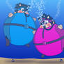 ~{OWN WORKS}~: Scuba-Looning Siblings -w-