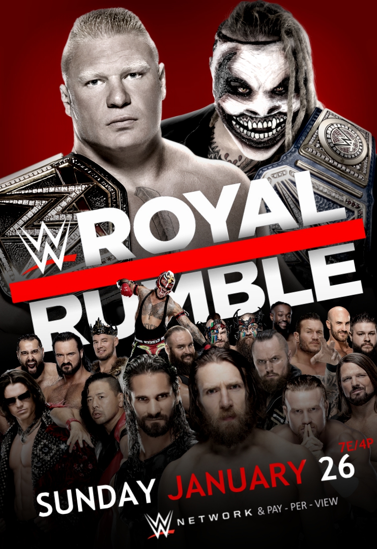 Image result for royal rumble 2020 poster