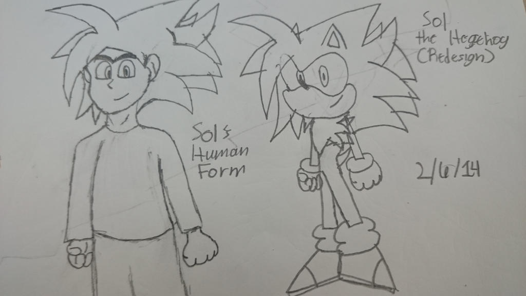 Sol Human Form Sol the Hedgehog's Redesign and Human Form by Kartoonistic-Ken on ...