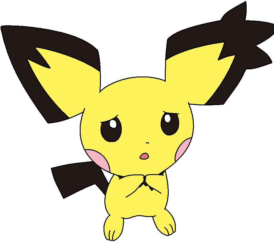 Pichu Grumpy Concerned Pichu by DigitClamFan on DeviantArt