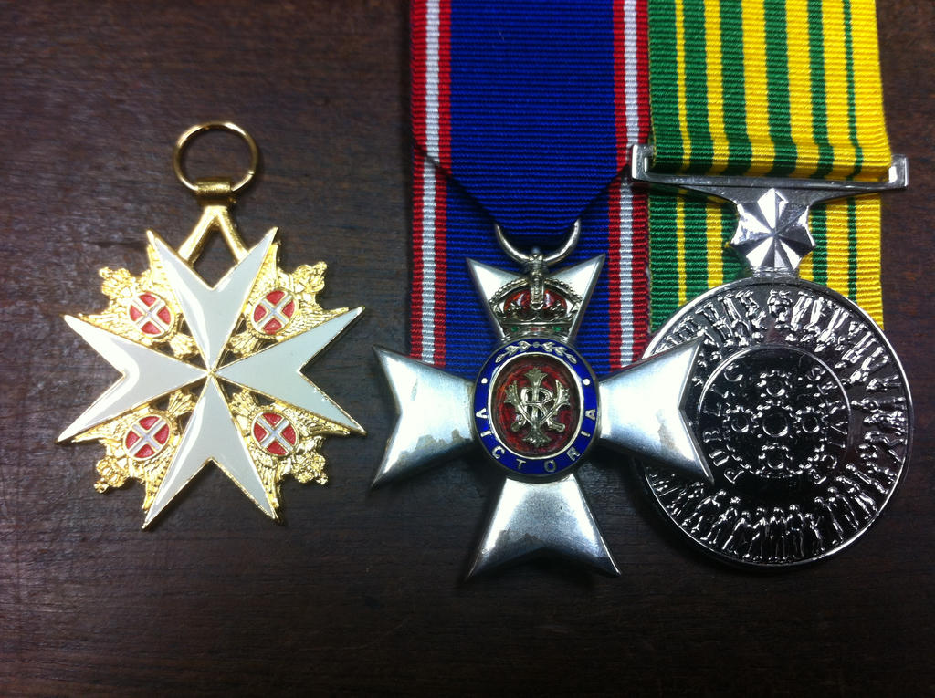 Medals of an ex GovGen