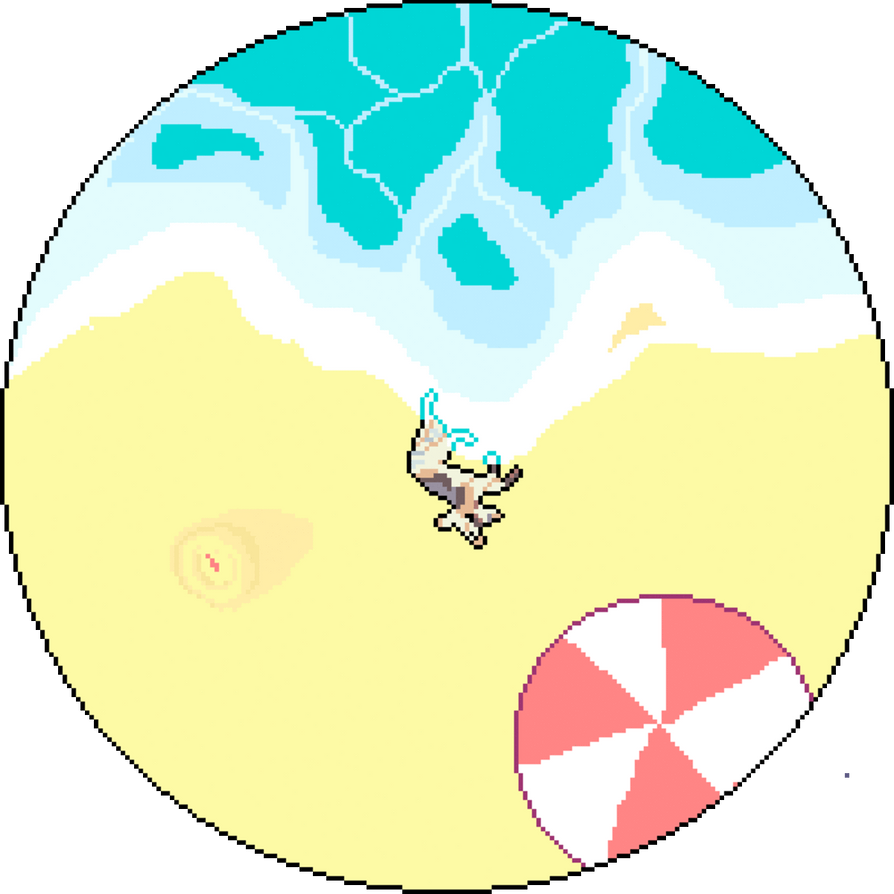 Peaceful Beach day by Thickyt on DeviantArt