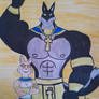 The king and queen of Egypt