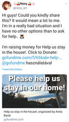 PLEASE HELP ME STAY IN OUR HOME!!