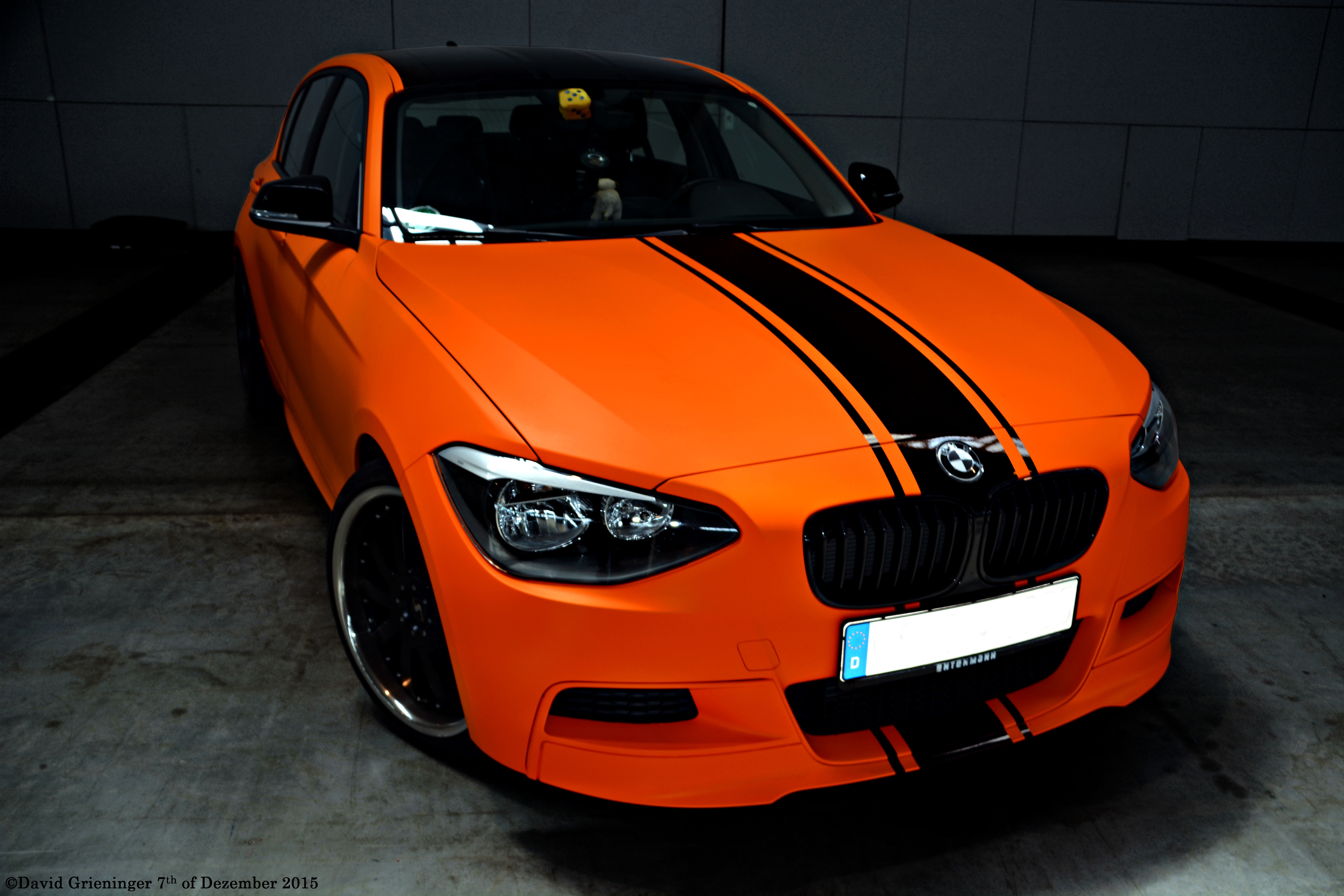 BMW 135M Matte Orange