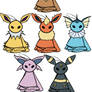 Eeveelution charms