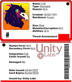 Loki's ID Card