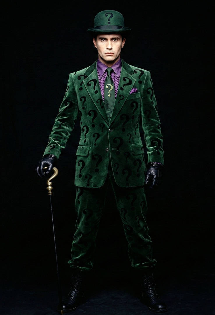 Ian Riddler Combs Request: Riddler Jeffrey Combs (Burtonverse) by AIGenerations on DeviantArt