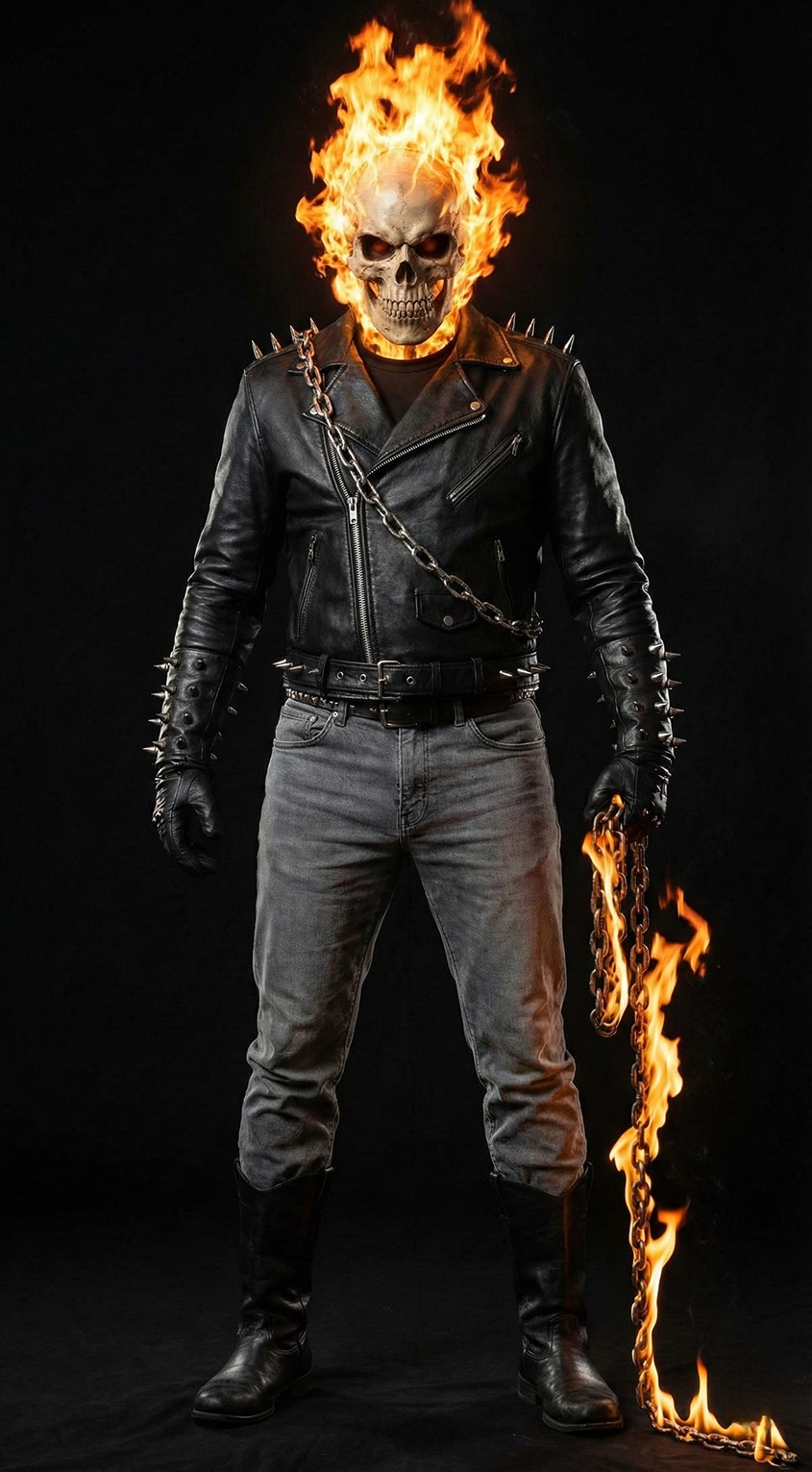 Chinese Ghost Rider Classic Ghost Rider by AIGenerations on DeviantArt