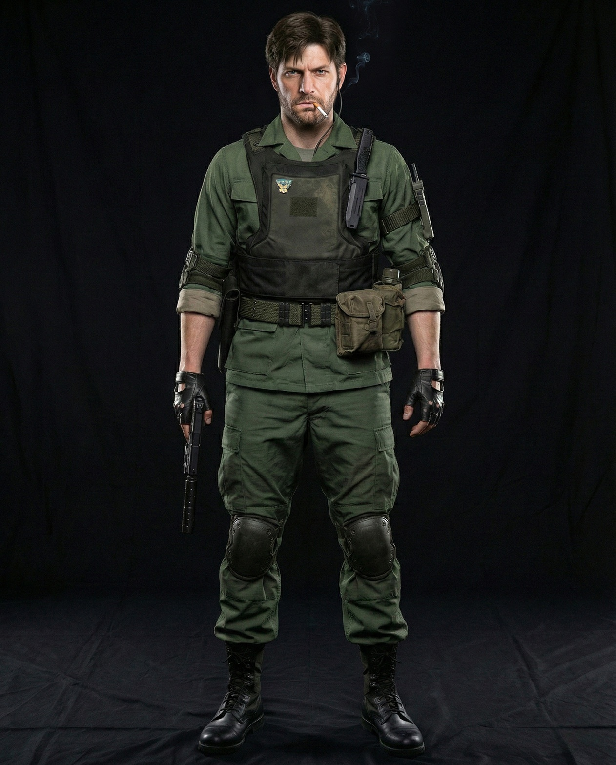 Solid Slake Solid Snake - Metal Gear by AIGenerations on DeviantArt