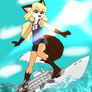 Riley Used Surf! (COLORED VERSION)