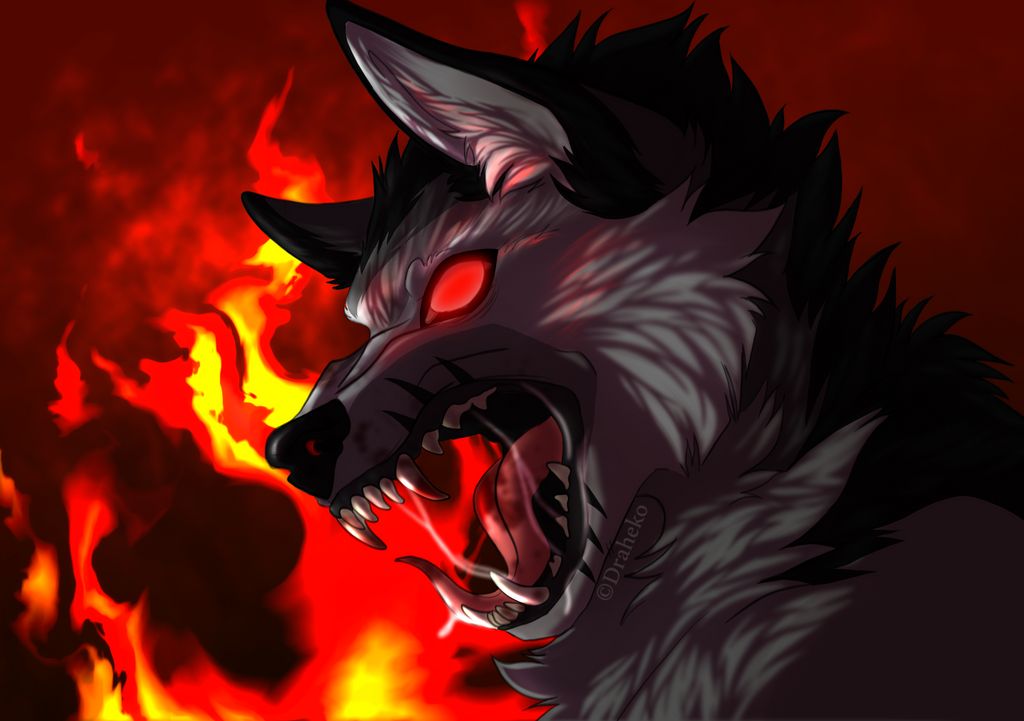The fire of rage by Draheko on DeviantArt