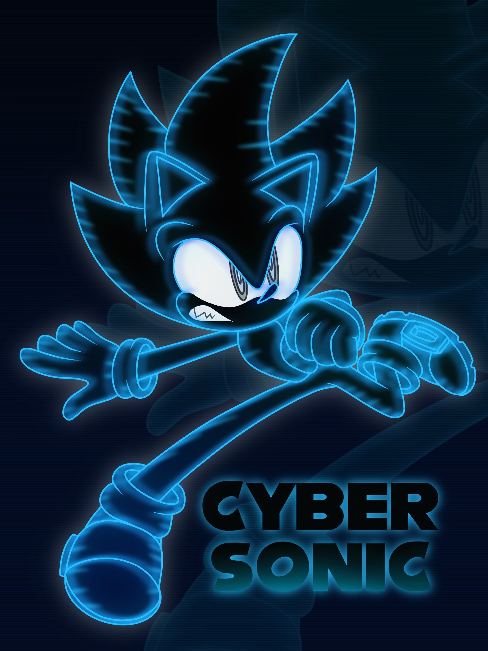 Cyber Sonic By Joopitor On DeviantArt cyber-sonic-by-joopitor-on-deviantart