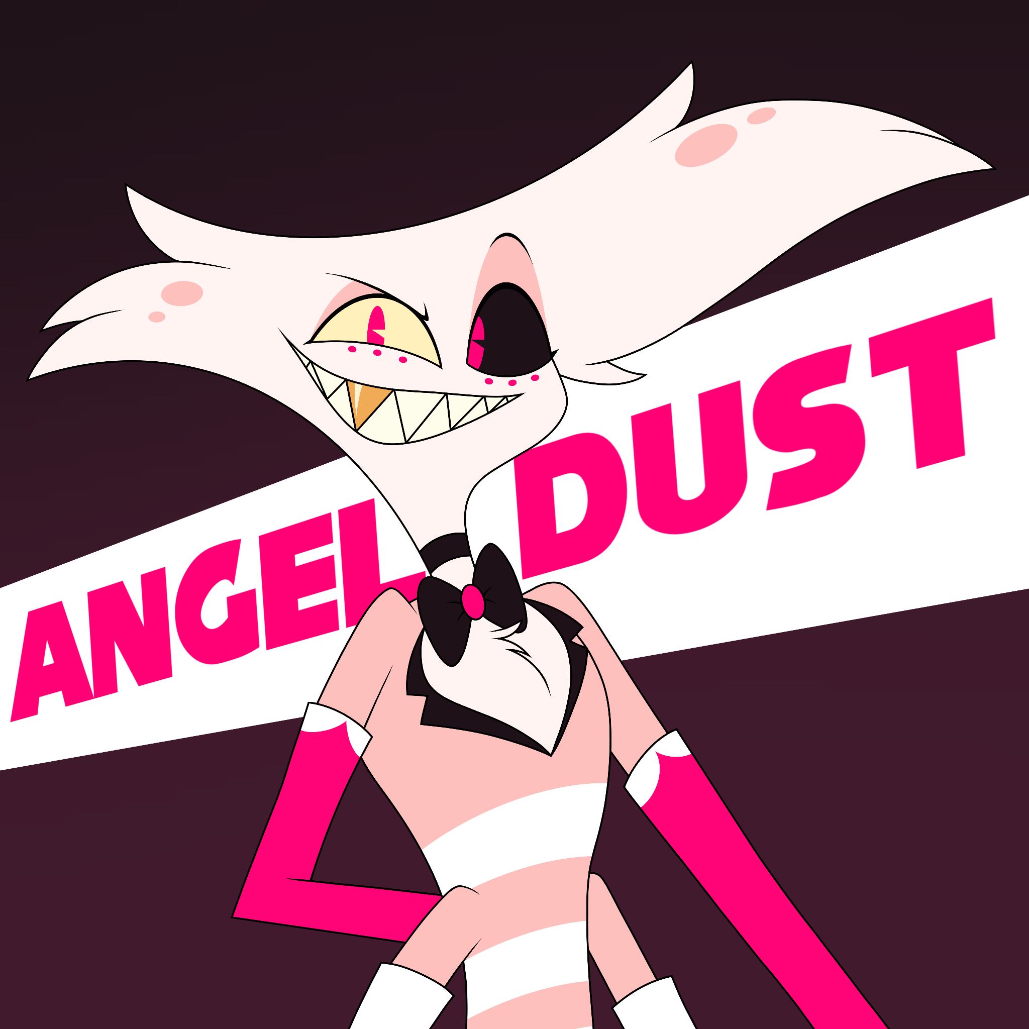 Angel Dust - Hazbin Hotel by Joopitor on DeviantArt