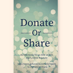 Donate Sparkle poster