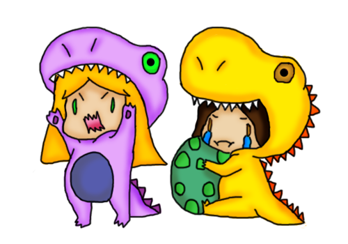 Stephany's Dino Love by AlayaRaye