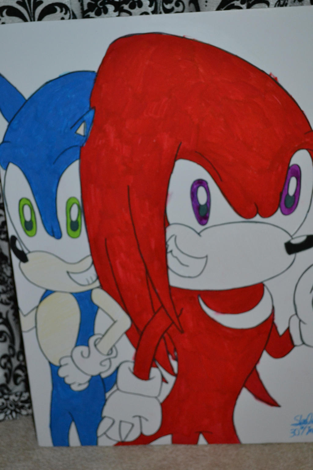 Sonic and Knuckles poster