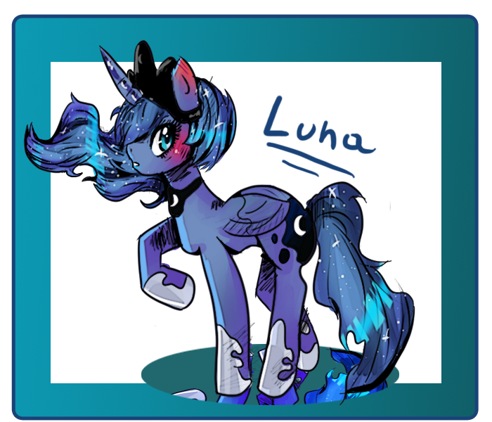 Luna the bitch princess  e.e