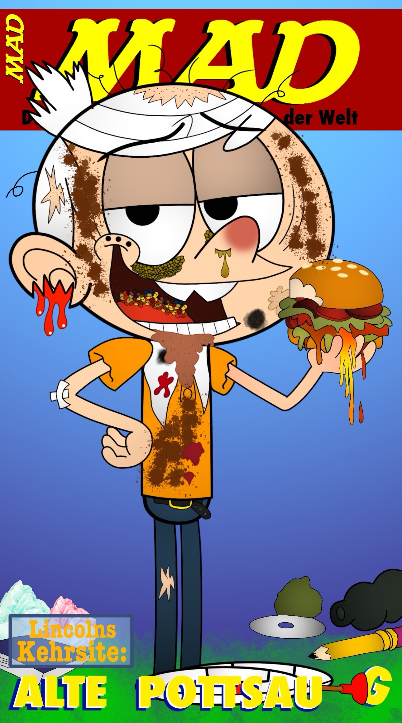 Mad Style Deviantart MAD MAGAZINE GERMANY by Henderson57 on DeviantArt