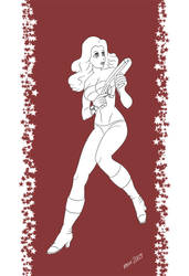 Barbarella lineart