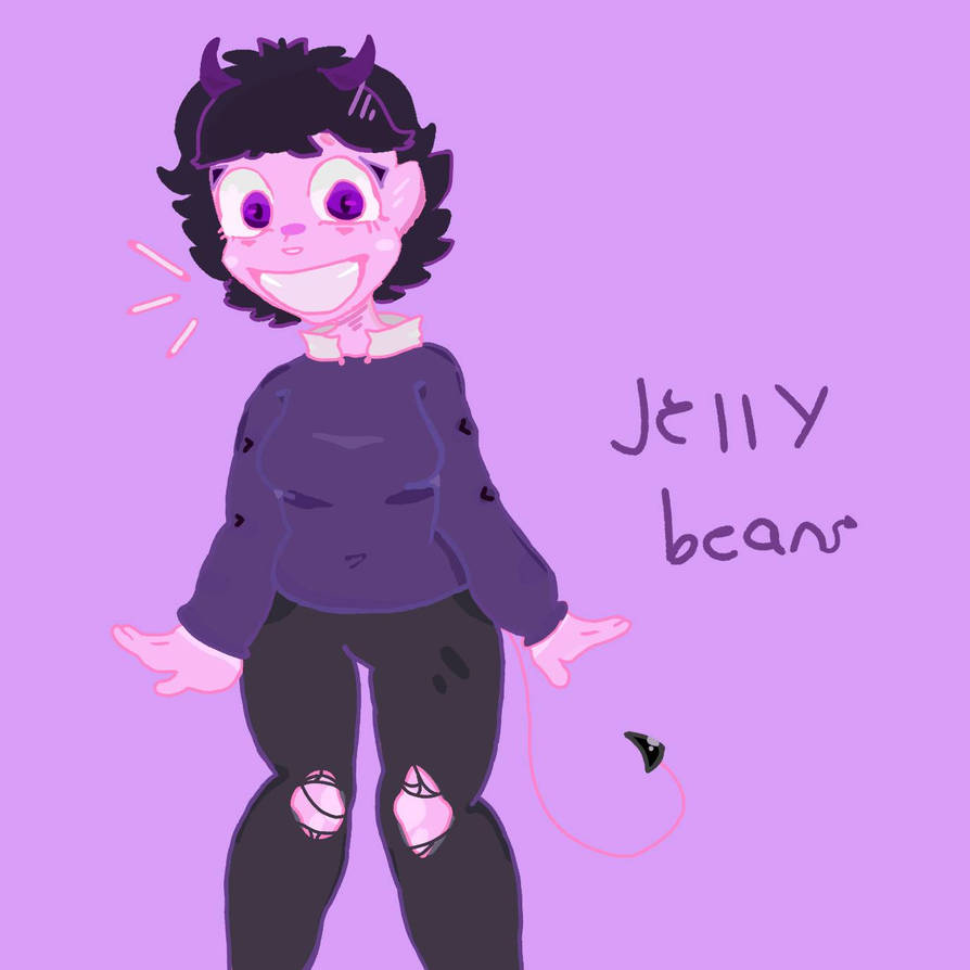 Jelly bean fan art by Bruhyouneedhelp on DeviantArt