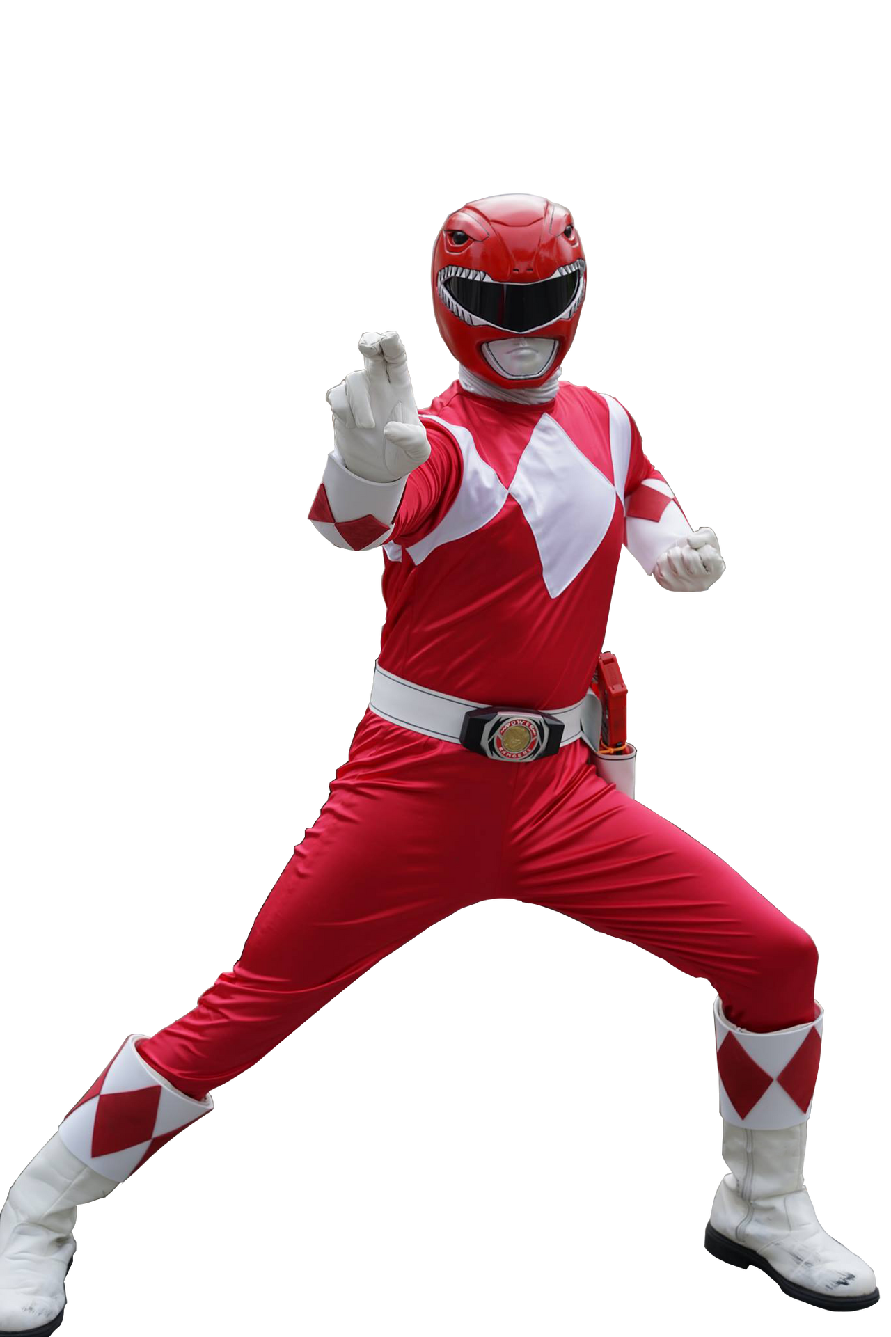 Red Ranger (MMPR) - Transparent by Car-gold on DeviantArt