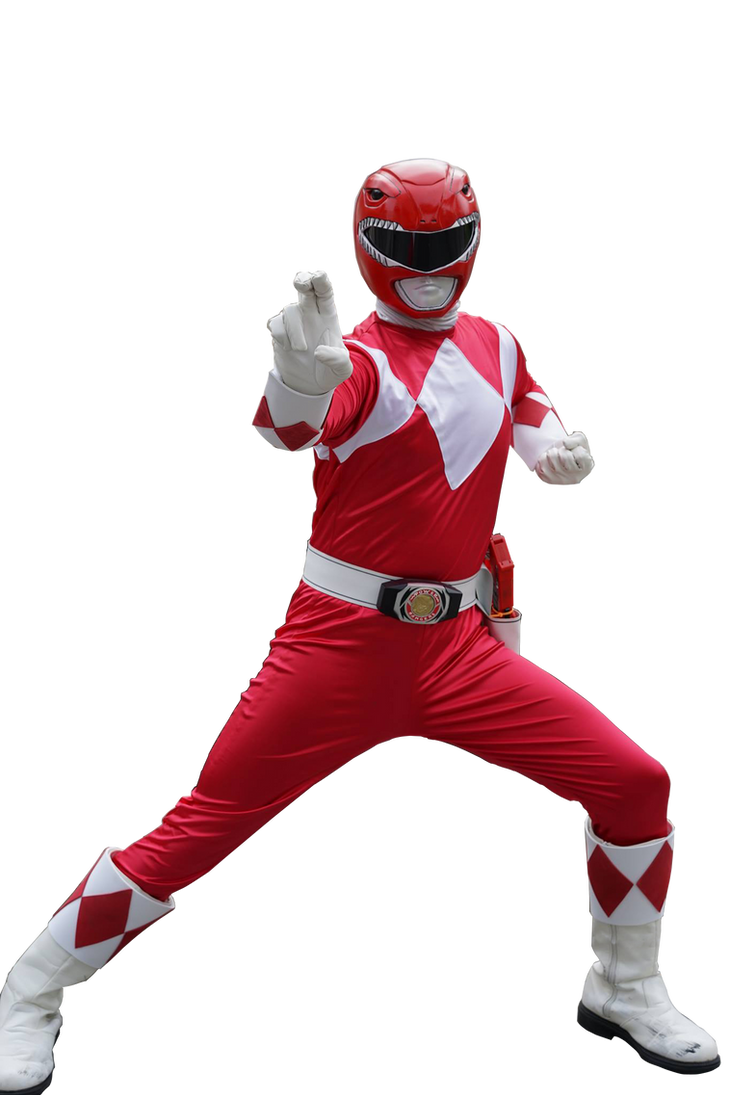 Red Ranger (MMPR) - Transparent by Car-gold on DeviantArt