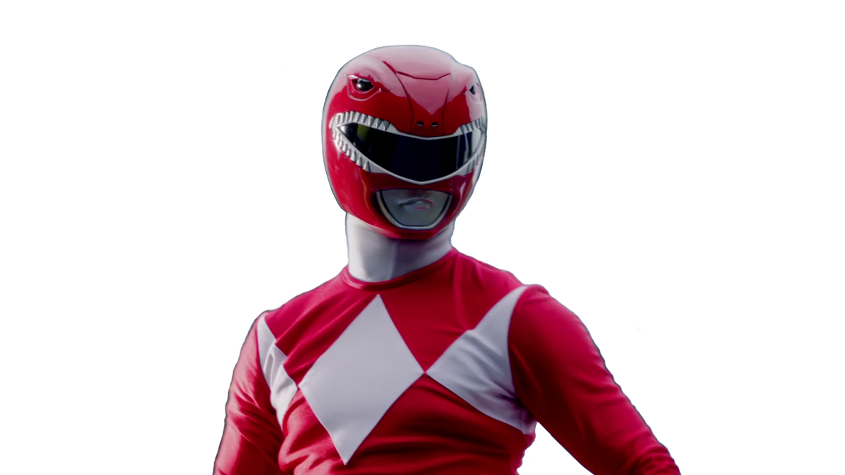 Red M Rng Red Ranger (MMPR) - Transparent 3 by Car-gold on DeviantArt