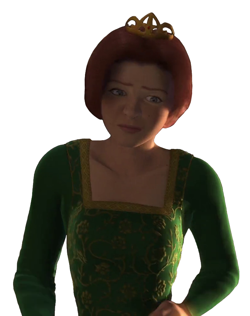 Princess Fiona - Transparent 4 by Car-gold on DeviantArt