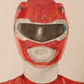 MMPR Red Ranger color marker drawing 