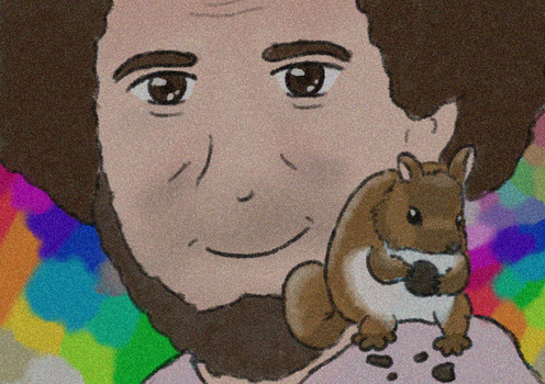 Bob Ross and Peapod