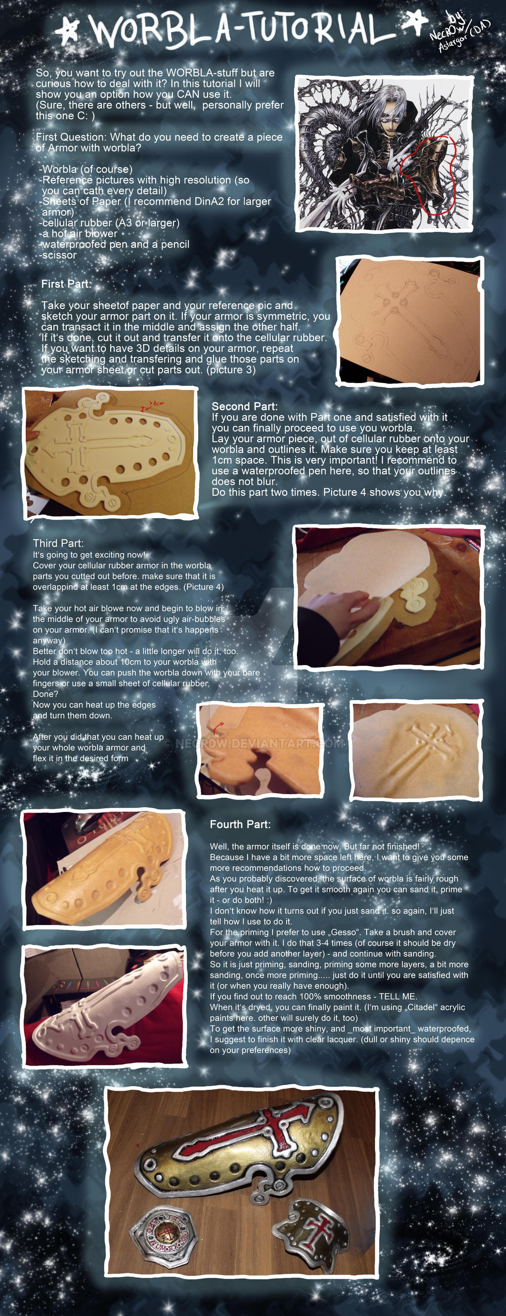 Worbla Armor Tutorial by QTxPie on DeviantArt